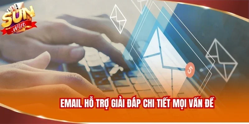 Email hỗ trợ giải đáp chi tiết mọi vấn đề