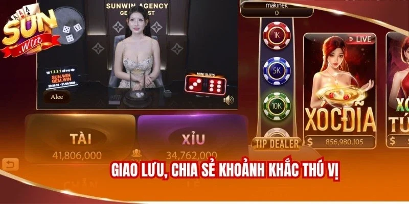 Giao lưu, chia sẻ khoảnh khắc thú vị