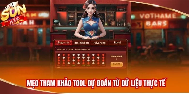 Mẹo tham khảo tool dự đoán từ dữ liệu thực tế