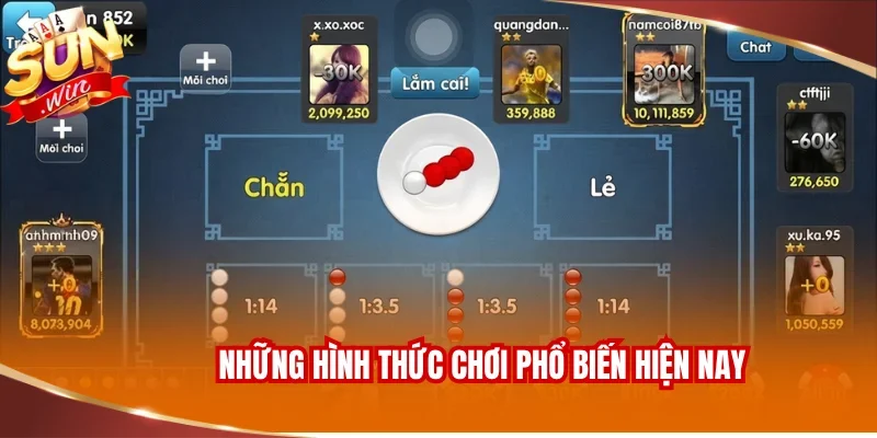 Những hình thức chơi phổ biến hiện nay